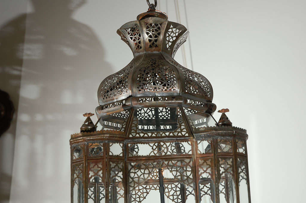 vintage moroccan lantern