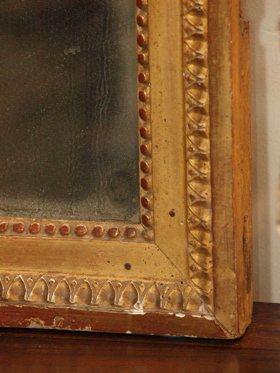 Louis XVI Trumeau Mirror For Sale 3