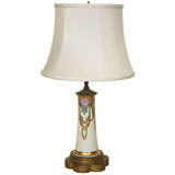 Antique Brass Painted Table Lamp