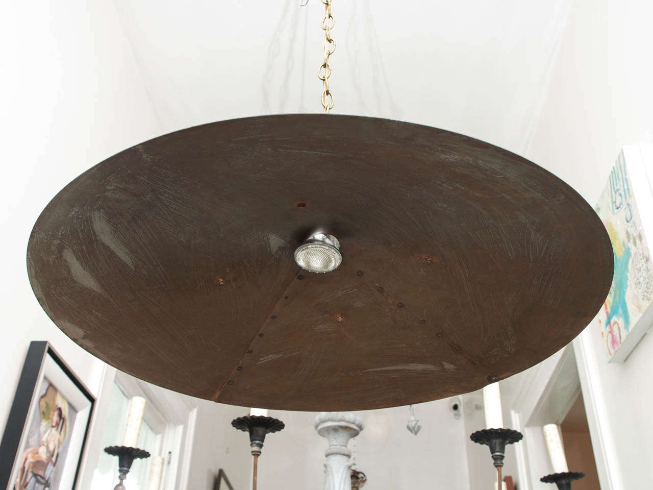 19th Century French Copper Light Shades For Sale 3