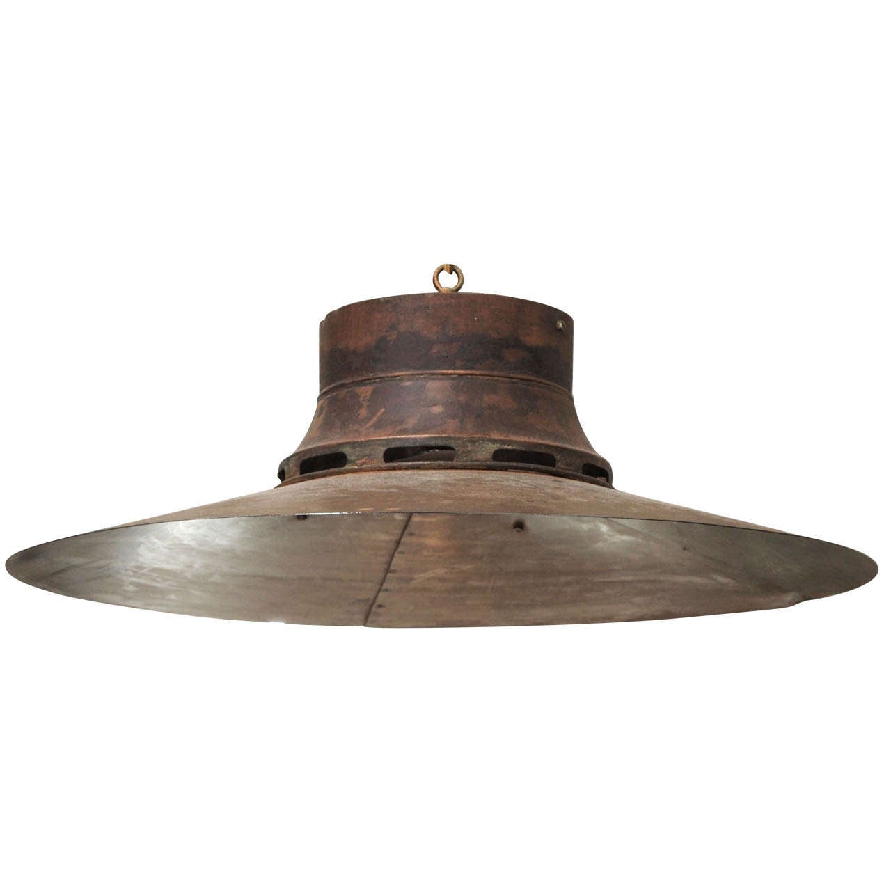 19th Century French Copper Light Shades For Sale