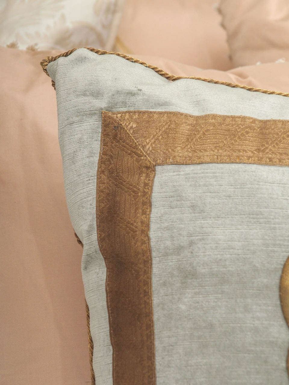 Contemporary Antique Textile Pillows