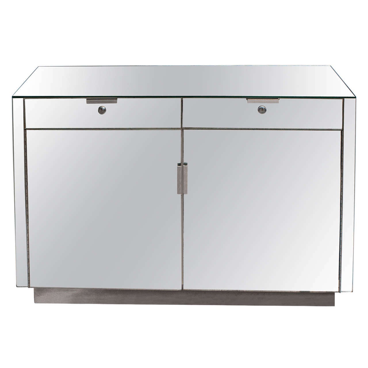 Jay Spectre Mirrored and Chrome Vanity