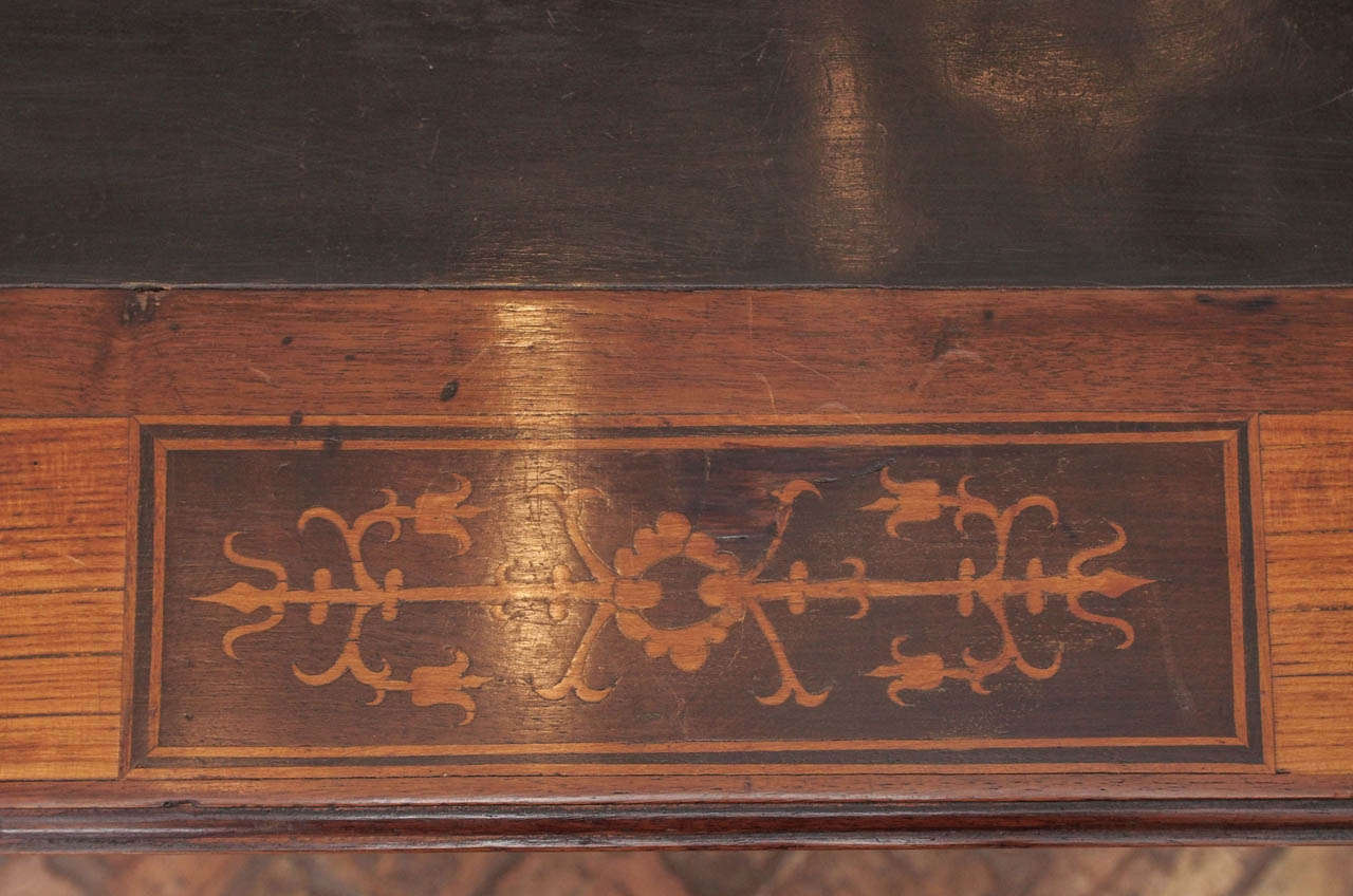 18th Century and Earlier Late 17th Century French Marquetry Table
