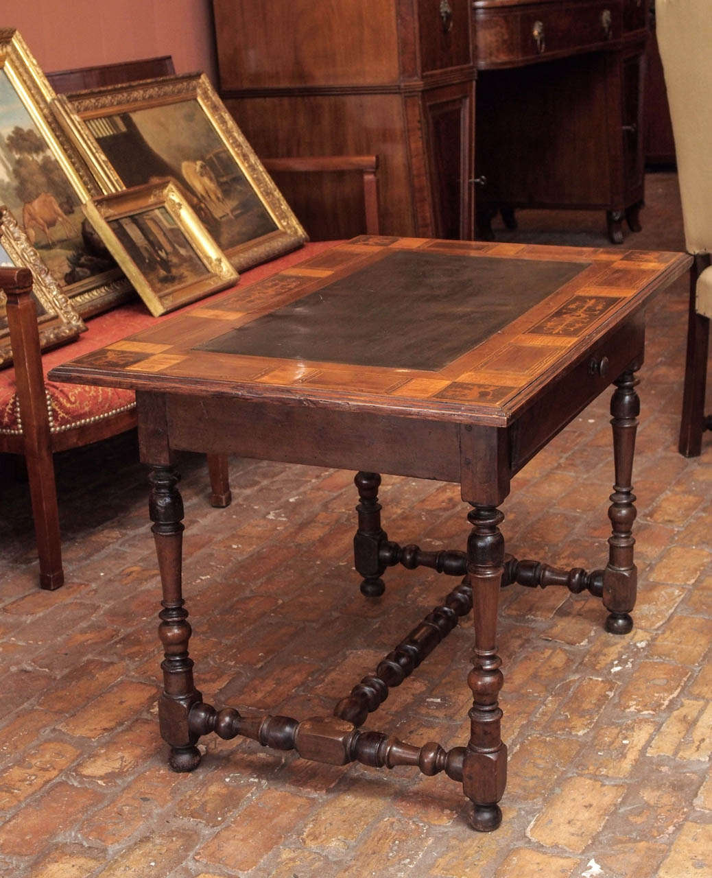 Late 17th Century French Marquetry Table 3