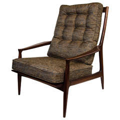 Mid-Century Modernist Easy Chair in the Manner of Rolf Rastad and Adolf Relling