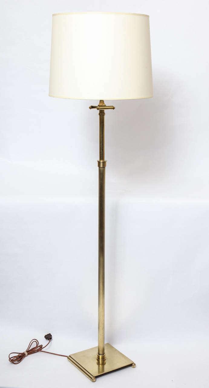 A Pair of 1930's Classical Modern Floor Lamps attributed to Walter Kantck