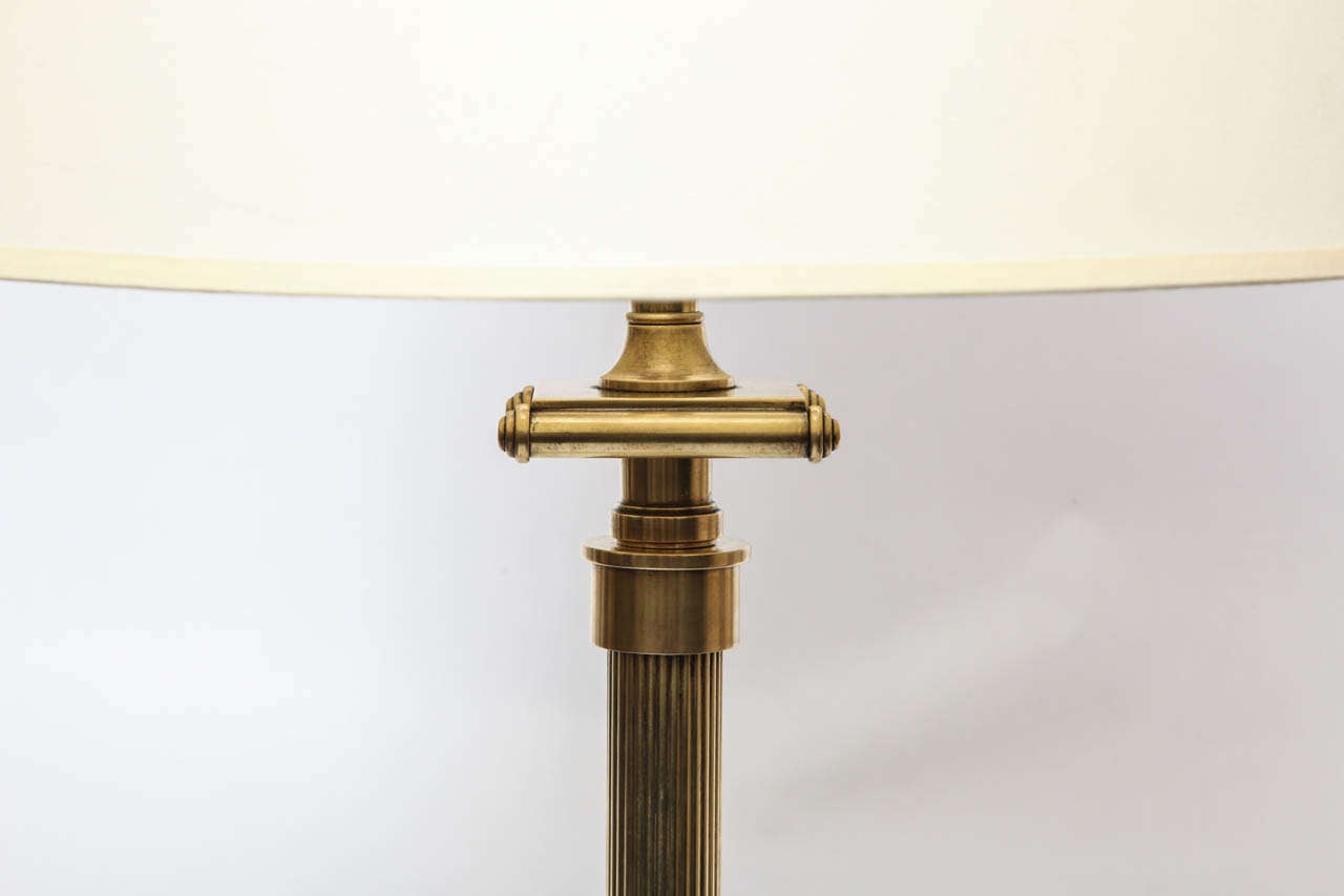 Mid-20th Century A Pair of 1930's Classical Modern Floor Lamps attributed to Walter Kantack