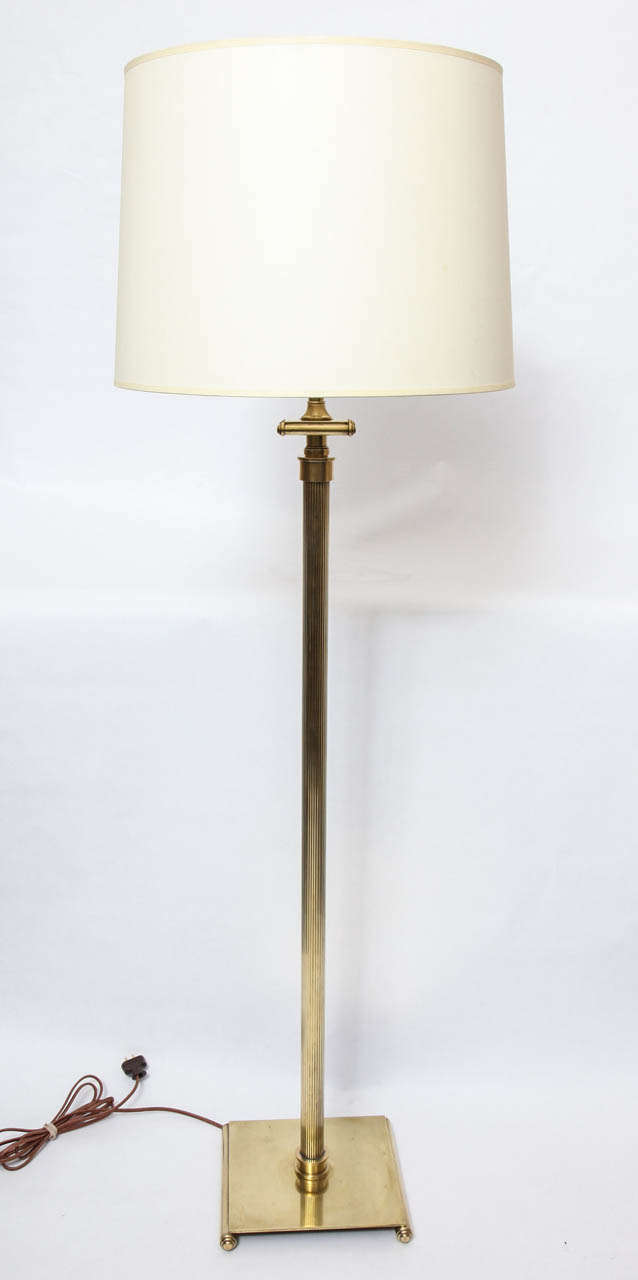 A Pair of 1930's Classical Modern Floor Lamps attributed to Walter Kantack 1