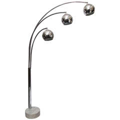 A 1970's Italian Articulated Floor Lamp