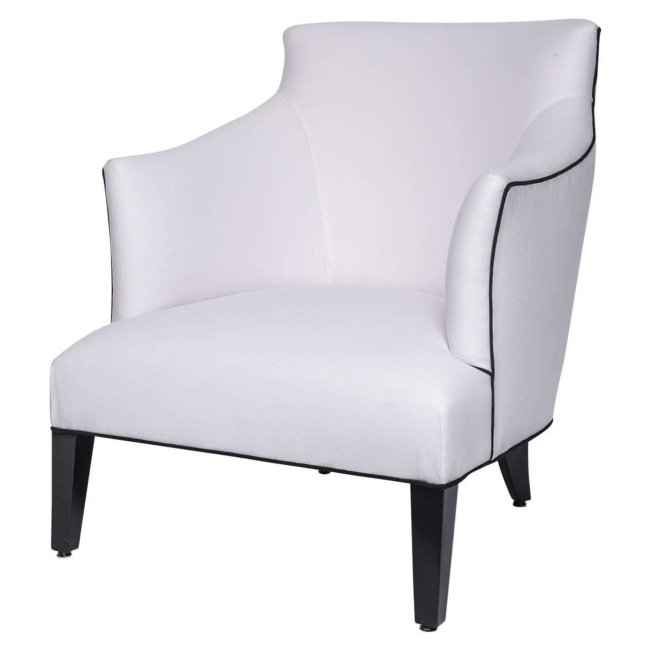 SALE! SALE! SALE!  STUDIO BUILT WHITE CHAIR BY SUSANER. floor sample as is For Sale