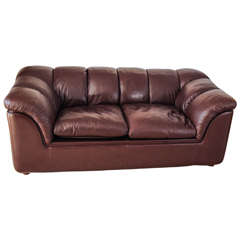 Leather Sofa by Poltrona Frau