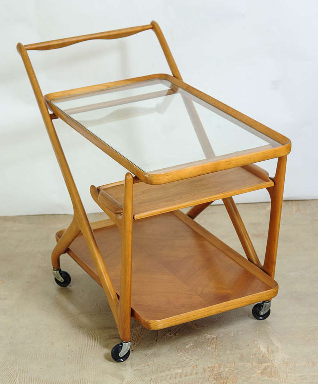Italian Tea Trolley by Cesare Lacca for Cassina