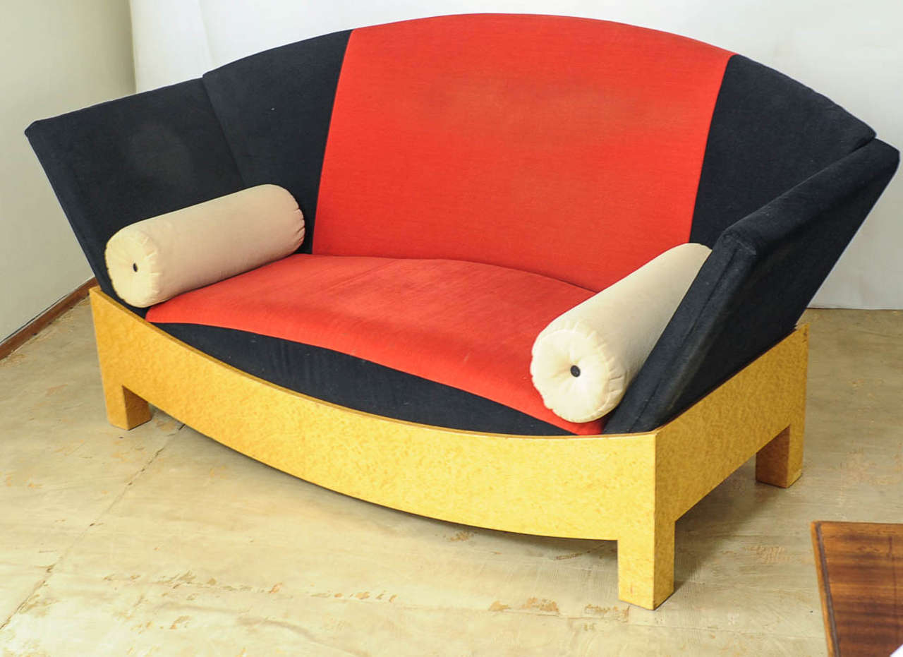 Mid-Century Modern Sofa Mitzi by Hans Hollein for Poltronova