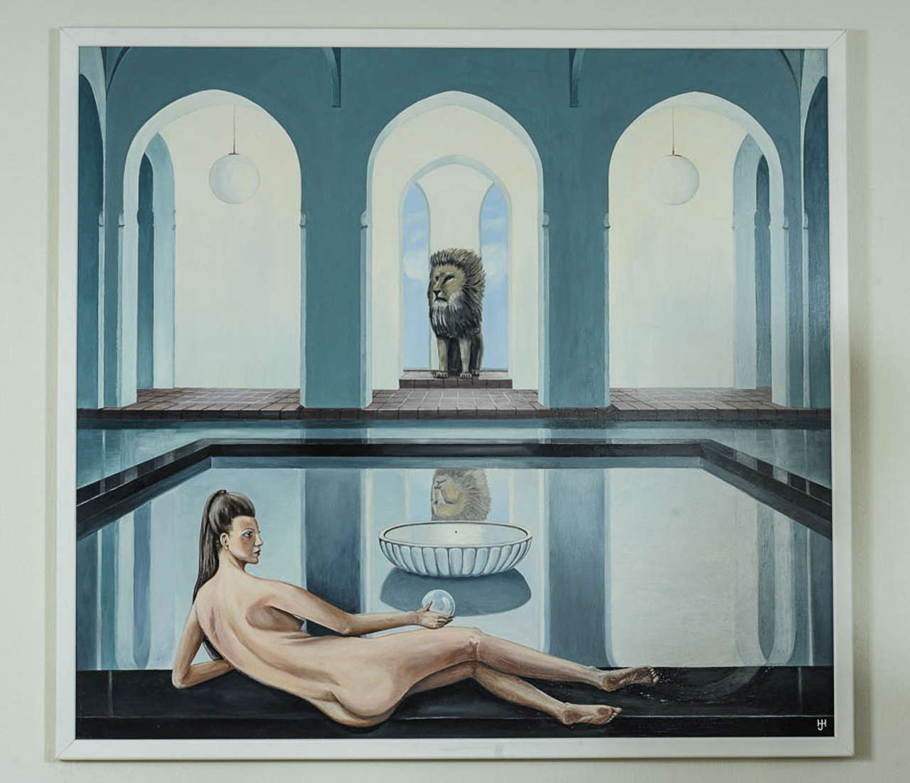 Willink like Painting by Jac Haan, Manager of Metz & Co Department Store