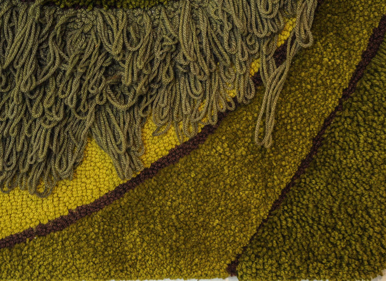 Mid-Century Modern Large Tapestry by Ewald Kröner