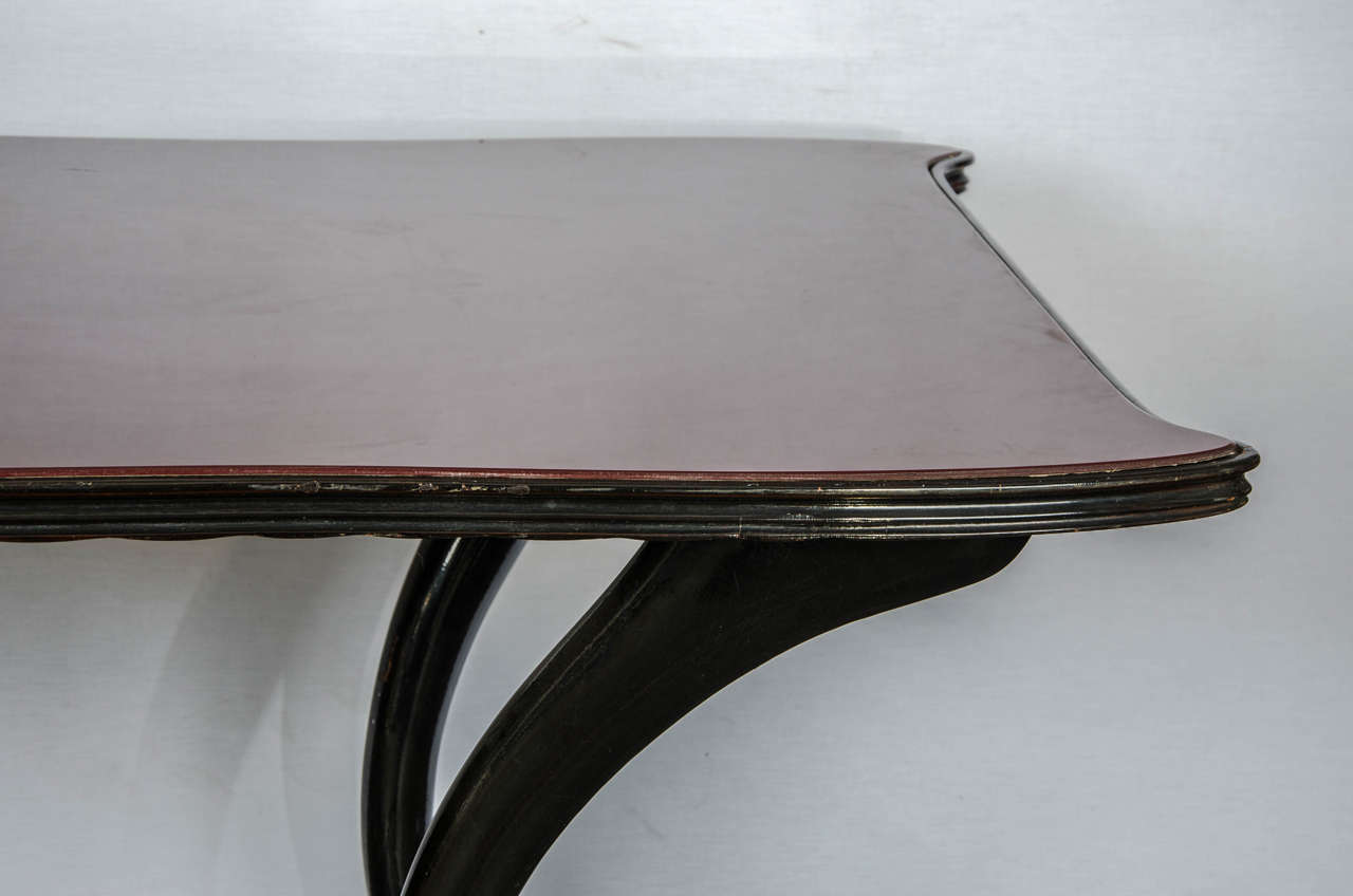 Italian 50's dining table For Sale 3