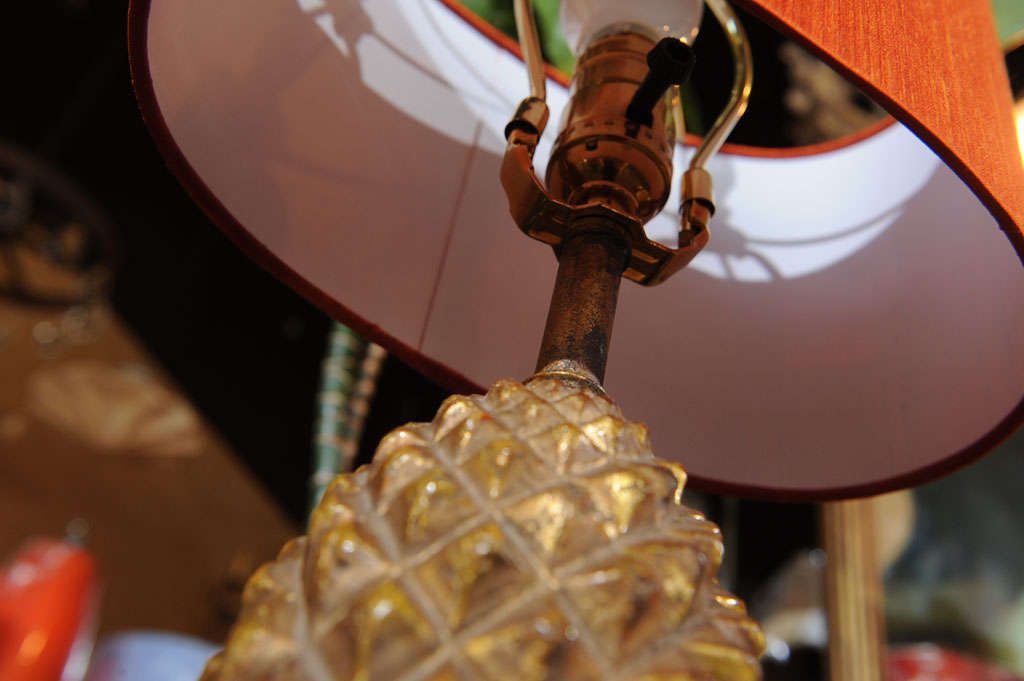 Pair, Borgehese Pineapple Lamps 3
