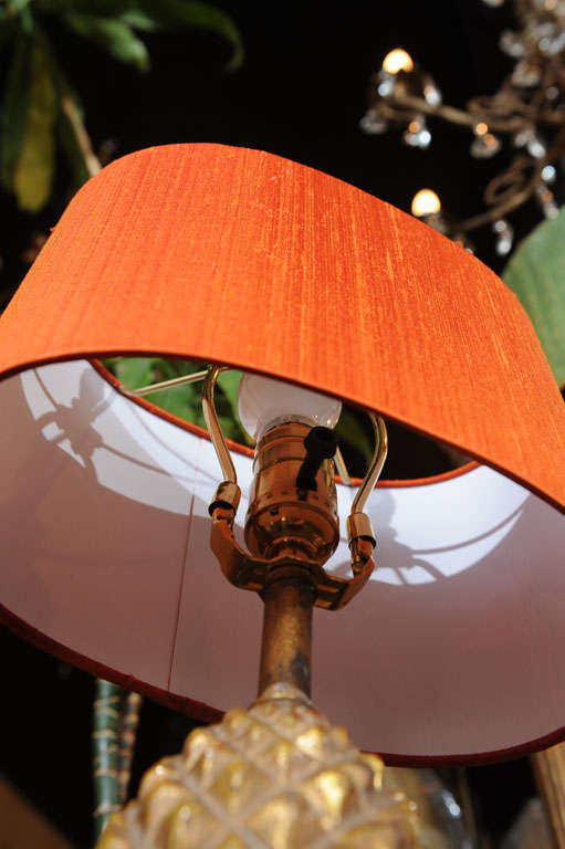 Pair, Borgehese Pineapple Lamps 4