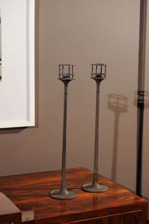 Jens Quistgaard, Pair of Candleholders