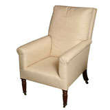 Large 19th Century Mahogany Armchair