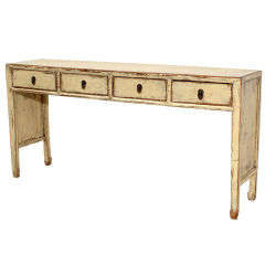 Antique Rustic Chinese Console