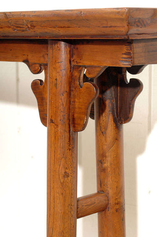 19th Century Very Narrow Console Table