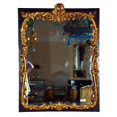 Large French Louis XVI Style Gilt Wood Mirror 4