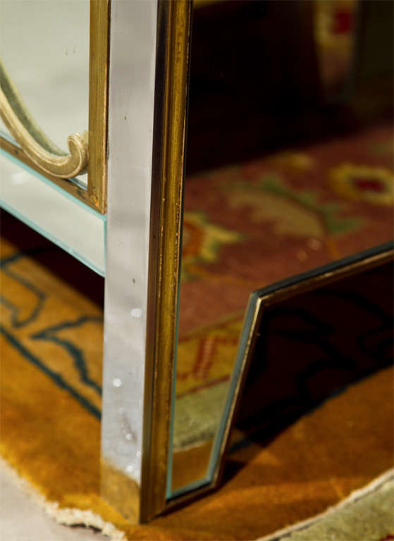 Mid-20th Century Pair of Vintage Mirrored Dressers