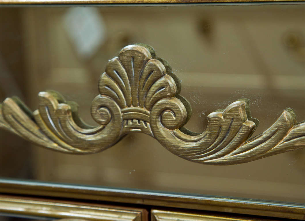 Pair of Vintage Mirrored Dressers 1