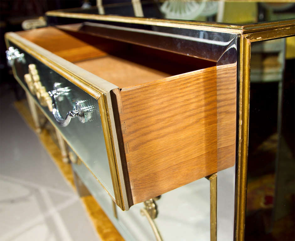 Pair of Vintage Mirrored Dressers 3