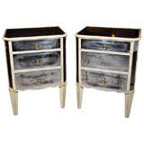 Pair of Diminutive French Dressers