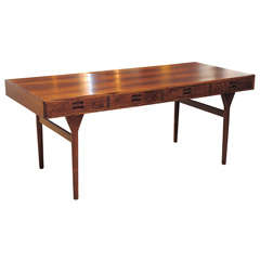 Nanna Ditzel - four drawer rosewood desk