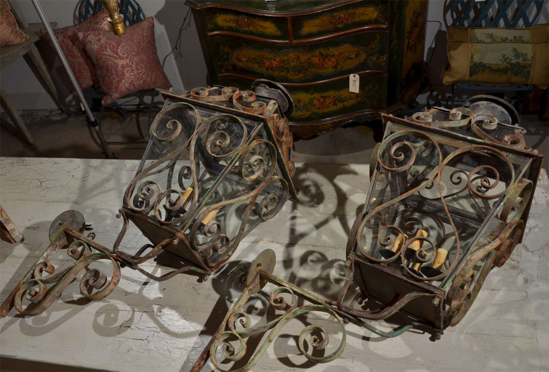 19th c French Lanterns