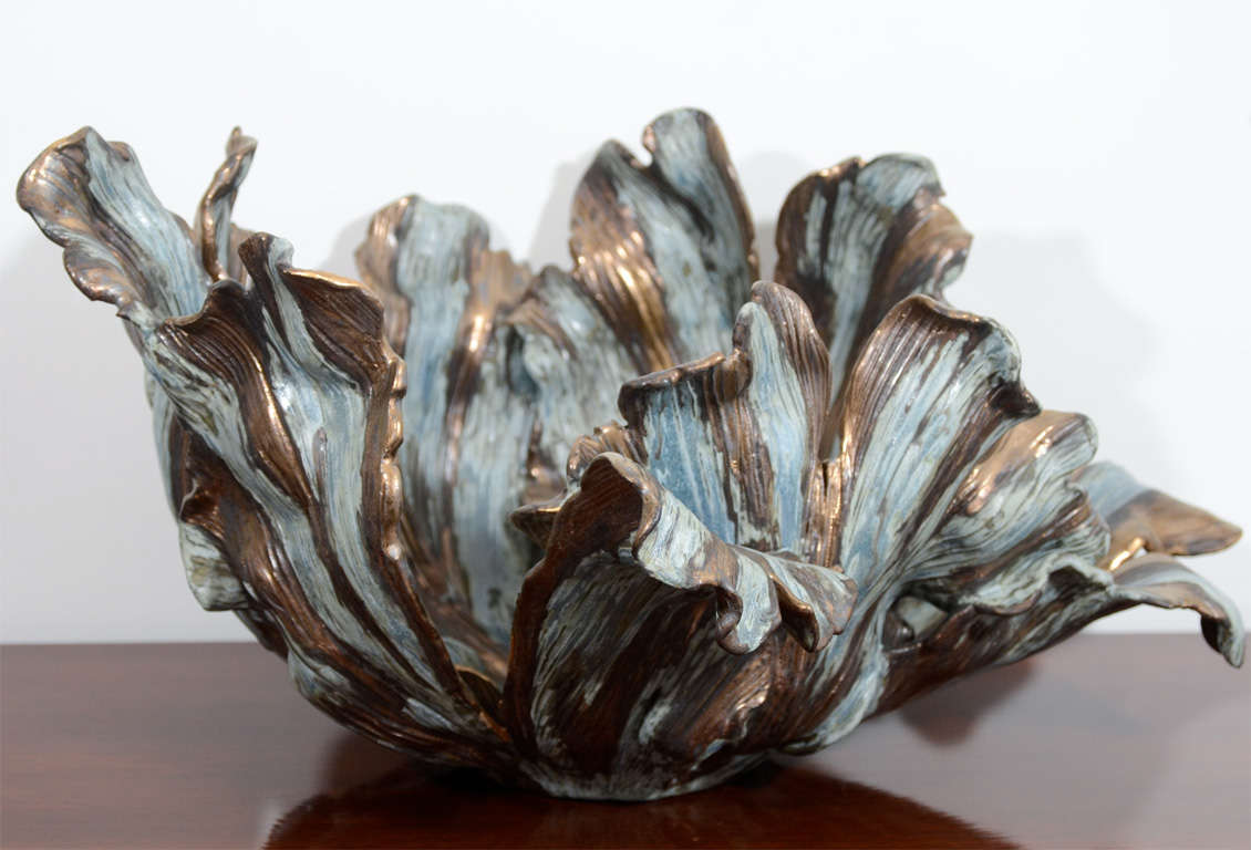 Unique Contemporary Ceramic Tulip by Matthew Solomon 1