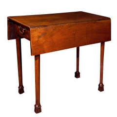 Antique English Mahogany Pembroke Table 10