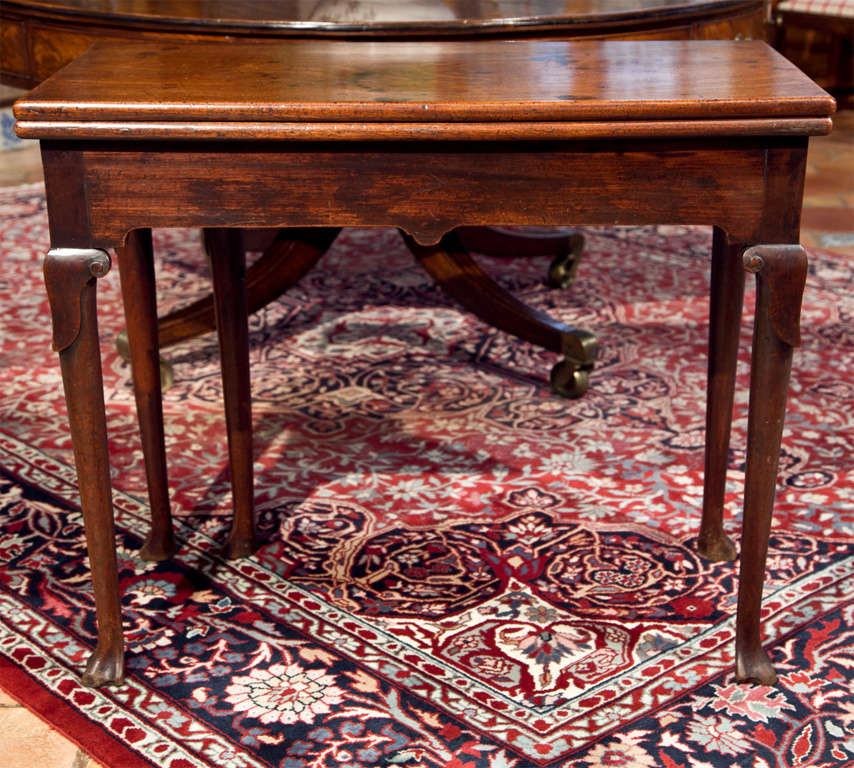Antique English Mahogany Tea Table For Sale at 1stDibs antique tea