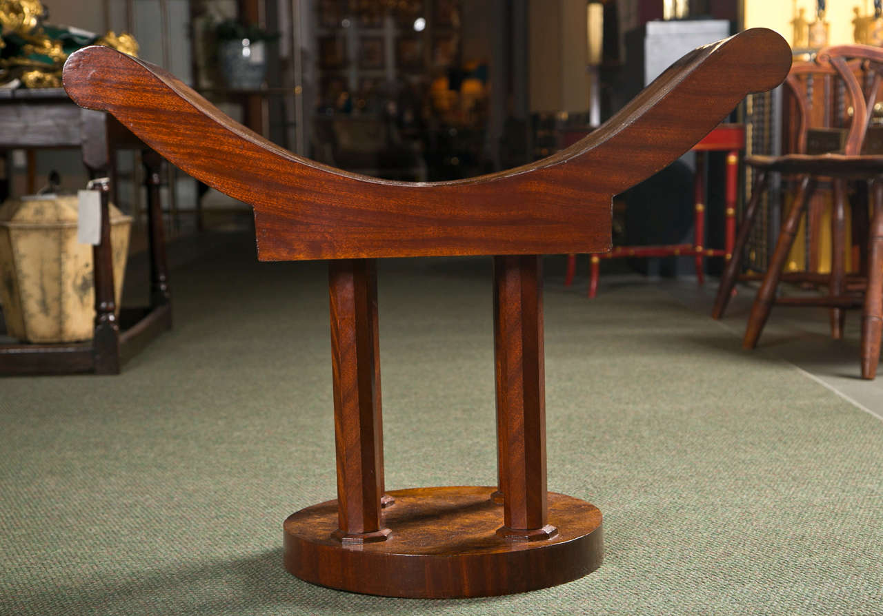 Pair of Art Deco Stools For Sale 4