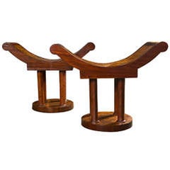 Pair of Art Deco Stools 10