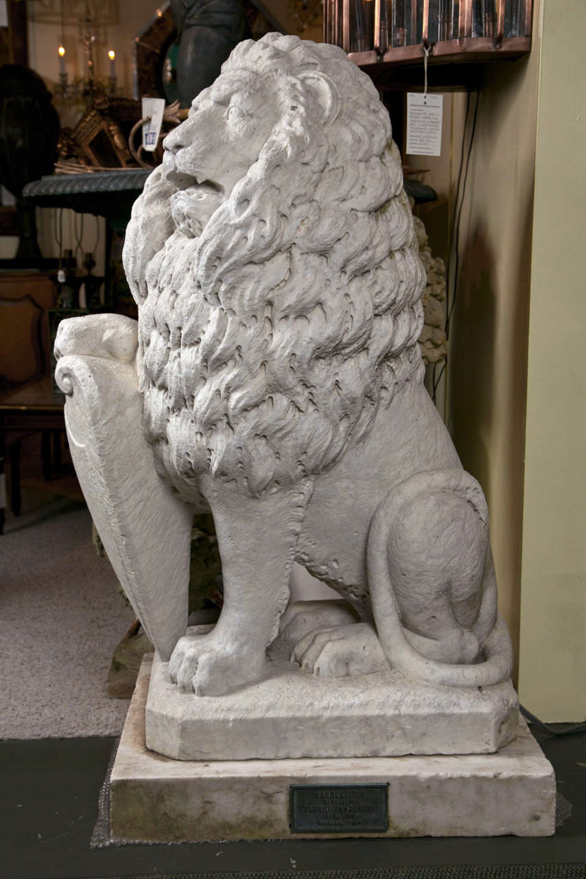 marble lions for sale