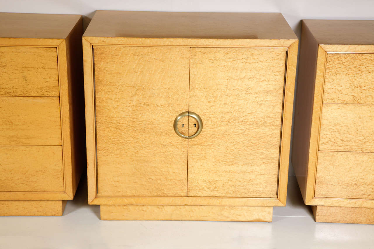 French Suite of Three Cabinets
