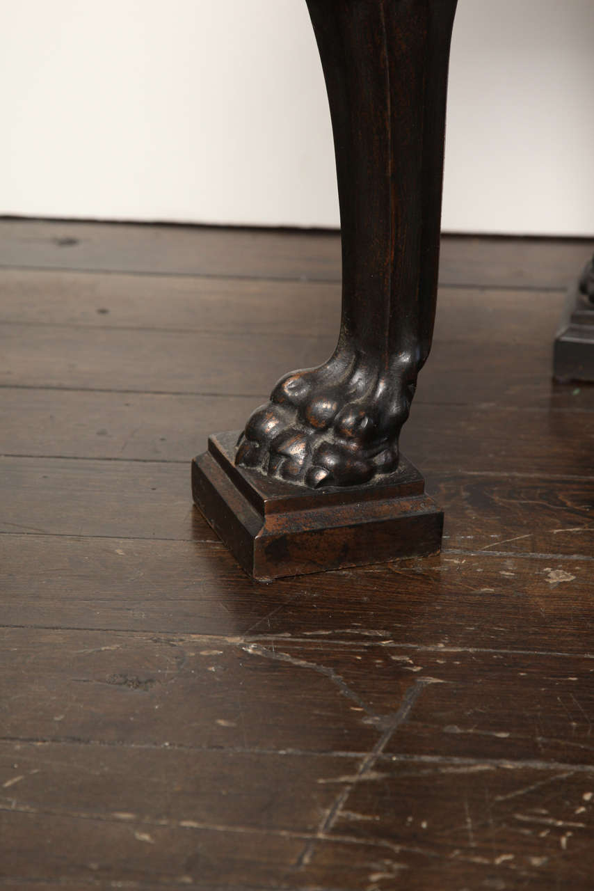 Exceptional, Tripod, Neo-Classical Bronze Table In Excellent Condition In New York, NY