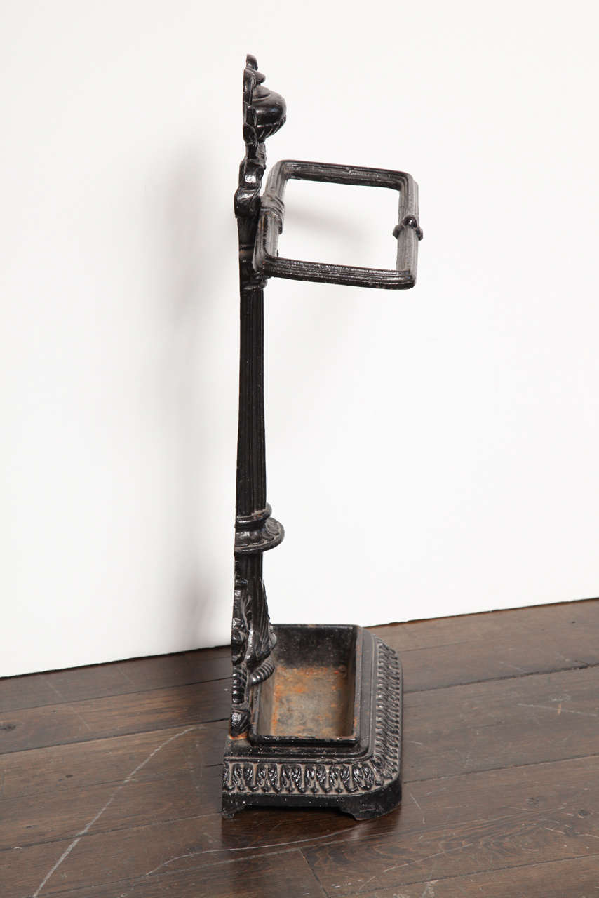 19th Century English, Cast Iron Umbrella Stand For Sale at 1stdibs