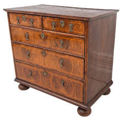 An 18th c. Queen Ann chest of drawers