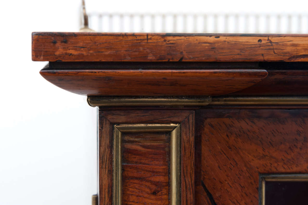 19th c. Regency Rosewood baby bookcase in the manner of John Mclean 2
