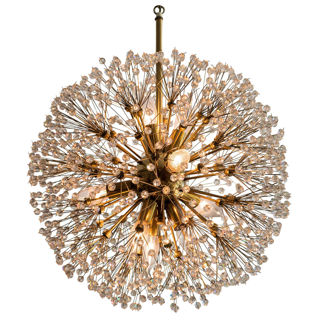 Emil Stejnar Swarovski Crystal Dandelion Chandelier
