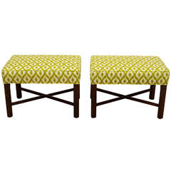 Matched Pair of Stools 12