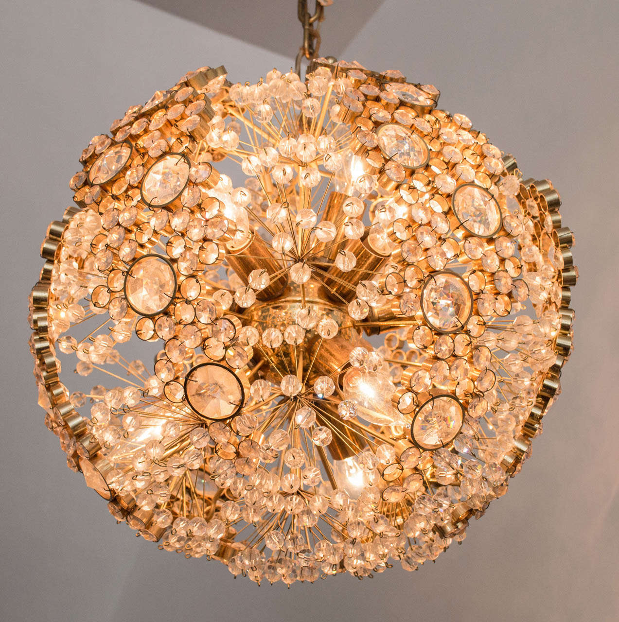 This beautiful example JL. Lobmeyr chandelier is like jewelry for your home.