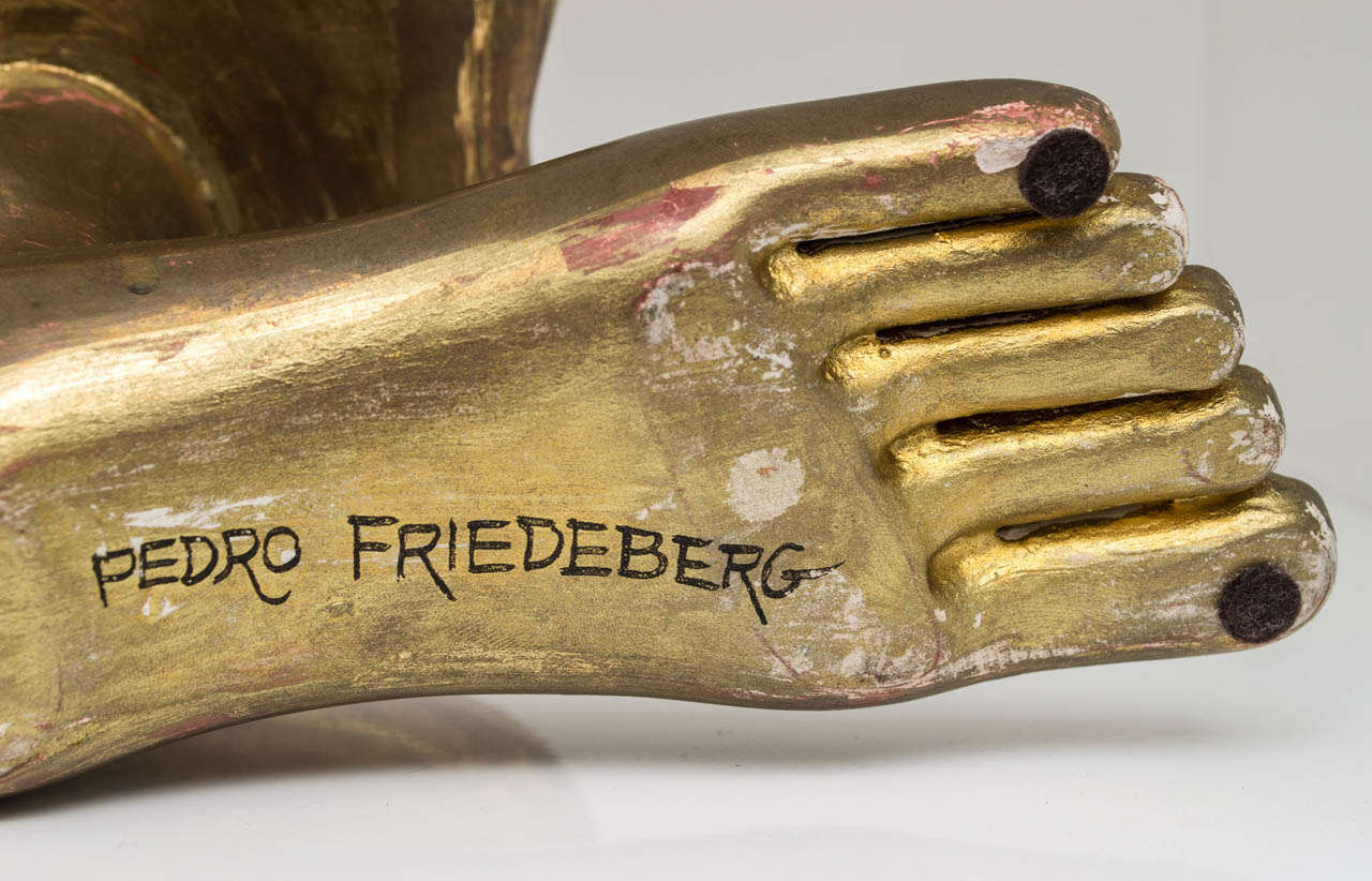 Pedro Friedberg Gilt Hand Sculpture 1