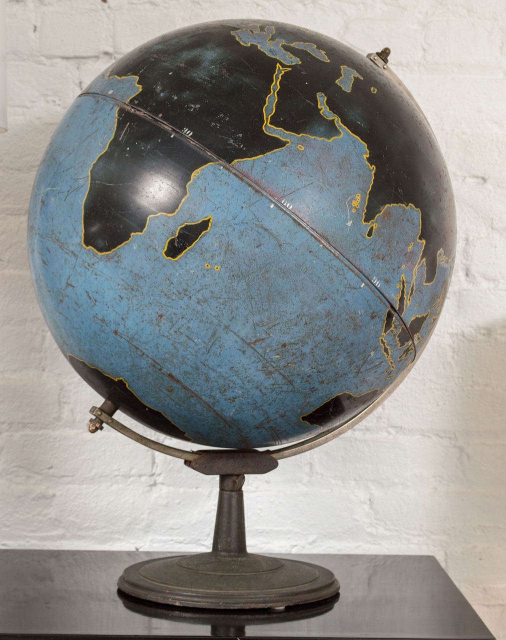 Industrial military aviation globe by Genoyer Geppert Co. Chicago IL.